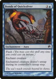 4 Bonds of Quicksilver 4x x4 - NM/LP - Scars of Mirrodin - SPARROW MAGIC - Picture 1 of 1