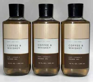 3 Coffee & Whiskey Men's 3 IN 1 Hair,Face & Body Wash Bath & Body Works 10 fl oz - Picture 1 of 1