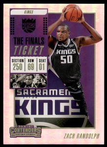 2018-19 Panini Contenders The Finals Ticket #37 Zach Randolph /99