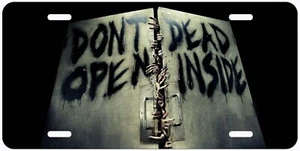 Nicht tot innen öffnen Aluminium Neuheit Auto Nummernschild - Bild 1 von 2