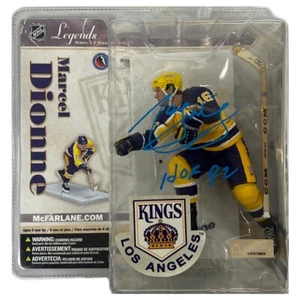 Marcel Dionne autographed signed NHL Los Angeles Kings action figure BAS - Picture 1 of 3