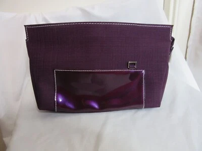 Bolsa de cosméticos Estee Lauder EL promoción púrpura profundo nueva sin etiquetas Foto 1 de 4
