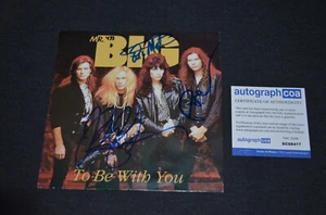 MR. BIG signed autograph In Person single VINYL In Person ERIC MARTIN to be with - Picture 1 of 1