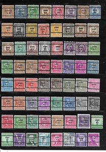 New York Bureau Precancels - 64 Stamps - All Albany - Picture 1 of 1