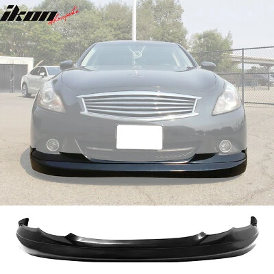 Fits 10-13 Infiniti G37 Sedan 4Dr GL Style Front Lip Bumper Lower Spoiler - PU Foto 1 de 4