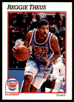 1991-92 NBA Hoops Reggie Theus Basketball Cards #138 - Image 1 of 2