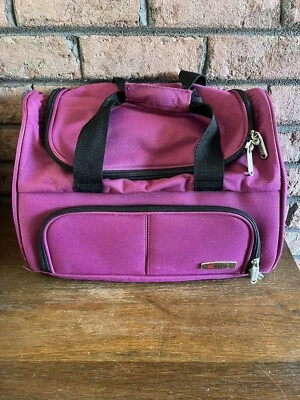 Delsey Air Beta Carry On Luggage Overnight Tote Bag Purple Pink  Lightweight - Image 1 of 4