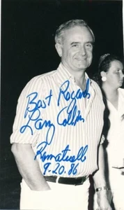 Larry Collins- Signed Vintage Photograph - Picture 1 of 1