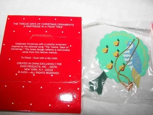 NUEVO DE LOTE ANTIGUO Adorno de Navidad Avon 12 días - ¡Perdiz en un peral L@@K!¡! - Imagen 1 de 4