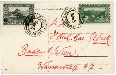 Bosnia & Herzegovina BIRTHDAY JUBILLE ISSUE-Sc#46-MIXED ISSUES-Sc#33-SARAJEVO FI - Image 1 of 2