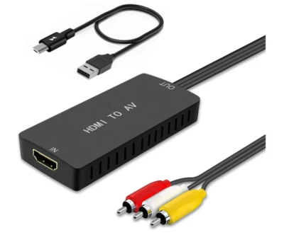 Cable de Vídeo HDMI macho a VGA macho Adaptador Convertidor para PC TV 1080p 6FT - Imagen 1 de 4