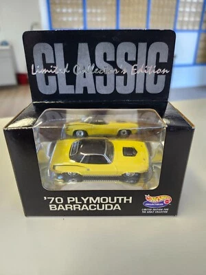 1997 Hot Wheels Collectibles Classic #36 1970 Plymouth Barracuda in Yellow - Image 1 of 4