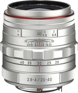 Pentax HD DA 20-40mm f/2.8-4 ED Limited DC WR Lens - Silver #23010 F/S new - Picture 1 of 3