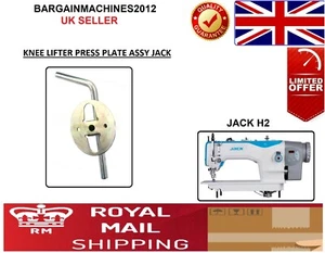 JACK H2 PIE CAMINANDO ELEVADOR DE RODILLA PLACA DE PRENSA ASI JACK INDST MÁQUINA DE COSER - Imagen 1 de 3