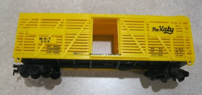 HO Scale "MKT - The Katy" 508 Livestock Carrier Train Car  W/Box #8 - Image 1 of 4