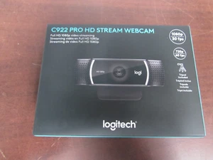 LOGITECH C922 HD STREAM WEBCAM (24D) - Afbeelding 1 van 2