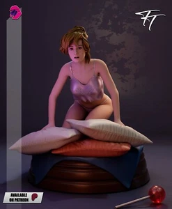 Impresión 3D Lea Thompson (Lorraine Baines-Mcfly) sin pintar/sin montar - Imagen 1 de 13