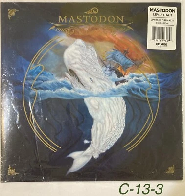 Mastodon - Leviathan [VERY GOOD Vinyl LP] Blue Vinyl - Please read - Image 1 of 4