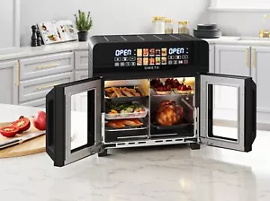 Ometa Lumi Air Fryer Dual Air Fryer and Oven with Divider LED Control Panel - Picture 1 of 26
