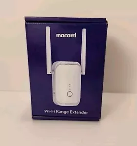 WiFi Range Extender - Macard N300 White High Performance 300Mbps Wireless - Picture 1 of 12