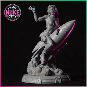 Ladies of Nuke City -Cleo Drift 75mm scale High Quality resin mini NSFW option - Picture 1 of 4
