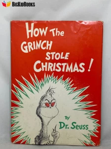 How the Grinch Stole Christmas Dr. Seuss 1957 1st Edition Printing rare book - Picture 1 of 6