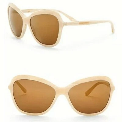 Gafas de sol Dolce & Gabbana para mujer beige crema estuche mariposa incluido nuevo con etiquetas $320 Foto 1 de 4