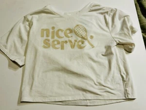 Toddler Girl All In Motion “First Serve” Shirt Size XS 4/5 - Picture 1 of 3