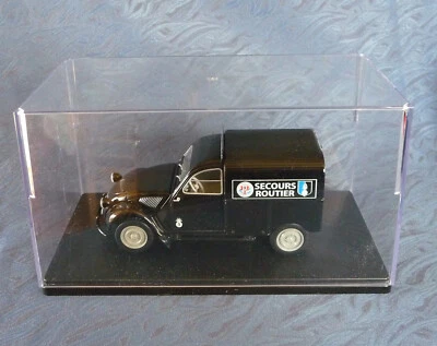 Voiture miniature au 1/24: CITROEN 2CV AU 1953 de secours routier de IXO. - Photo 1/4