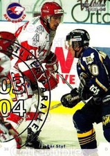 2003-04 Swedish Elitset Silver #126 Par Styf