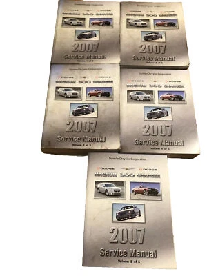 Dodge 300 Charger Magnum Set 2007 OEM taller servicio reparación manual diagramas de cableado Foto 1 de 4