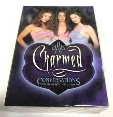 INKWORKS CHARMED CONVERSATIONS TRADING CARD COMPLETE 72-CARD BASE CARD SET - Image 1 of 3