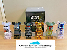Medicom Toy BE＠RBRICK Cleverin Bearbrick Star Wars 6 Piece Compete Set Limited