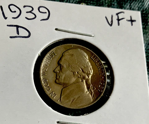 1939 d Jefferson nickel• #87 Cover