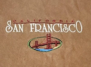 Vintage San Francisco California Tee XL USA Destinations Golden Gate Bridge  - Bild 1 von 11