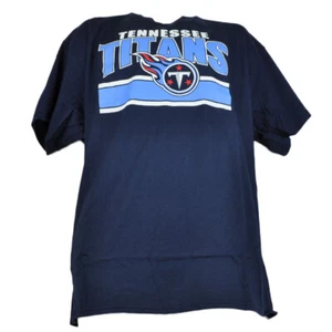 NFL Tennessee Titans Navy Blue Adult Men Football Short Sleeve Tshirt XLarge Tee - Picture 1 of 1