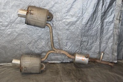 Honda S2000 AP2 F22C 2008 2,2 L OEM CAT-BACK SISTEMA DE ESCAPE CONJUNTO #3367 Foto 1 de 4