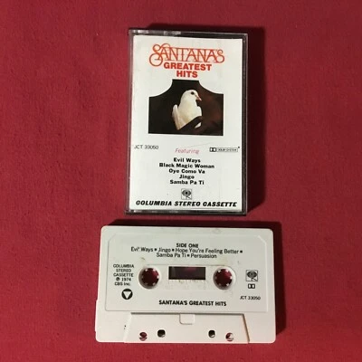 Santana's Greatest Hits  *1974:Columbia Cassette 1st Issue # PCT 33050 [EX] copy - Image 1 of 3