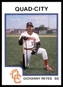 1987 ProCards Giovanny Reyes Quad City Angels #1100