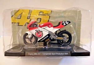 Moto Cagiva Mito Ev Championship Sport Production 1994 Valentino Rot Skala 1/18 - Bild 1 von 1