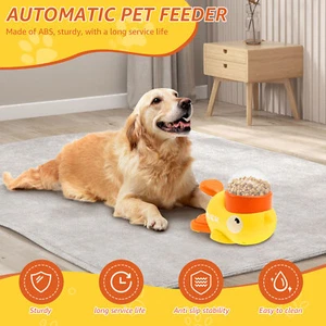 Interactive Dog Puppy Slow Feeder Automatic Duck Shape Puppy Food Toy Dog AU~· - Picture 1 of 11