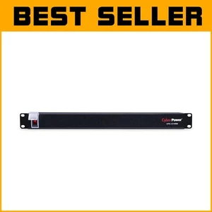 Rackmount Power Distribution Unit with 10 Outlets & Durable Design - 15ft Cord - Picture 1 of 10