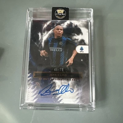 Ronaldo 2022-23 Panini Chronicles Origins Serie A Origins Auto /78 #OA-R9 - Image 1 of 2