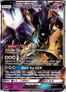 Necrozma GX 63/147 SM: Sombras ardientes ultra raras - LP - Imagen 1 de 2