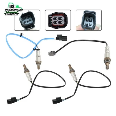 4x Fit For 2014-2020 Acura MDX TLX 3.5L V6 Accord Up&Downstream Oxygen O2 Sensor - Image 1 of 4