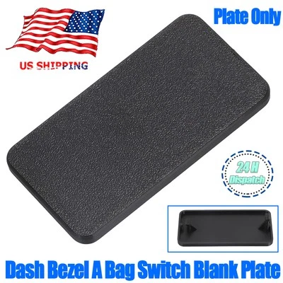 For 1998-2004 Chevy S10 Blazer Sonoma Jimmy Dash Bezel A Bag Switch Plate Insert Foto 1 de 4