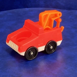 Vintage Fisher Price Toys Little People Single Seat Wrecker Tow Truck -A- - Bild 1 von 13