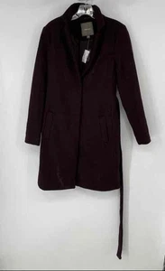 Maurices Womens Red Long Sleeve Pockets Belted Trench Coat Size XS - Picture 1 of 6