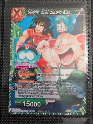 Oolong, Split-Second Wish (DBR) - Legend of the Dragon Balls BT25 Super Masters - Image 1 of 3