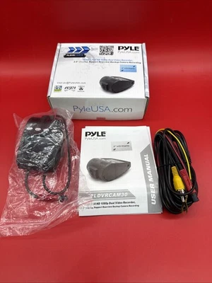 PYLE PLDVRCAM30 - DVR Video Recording Dash Cam, Micro SD Memory Slot 2.0 NOB - Image 1 of 4